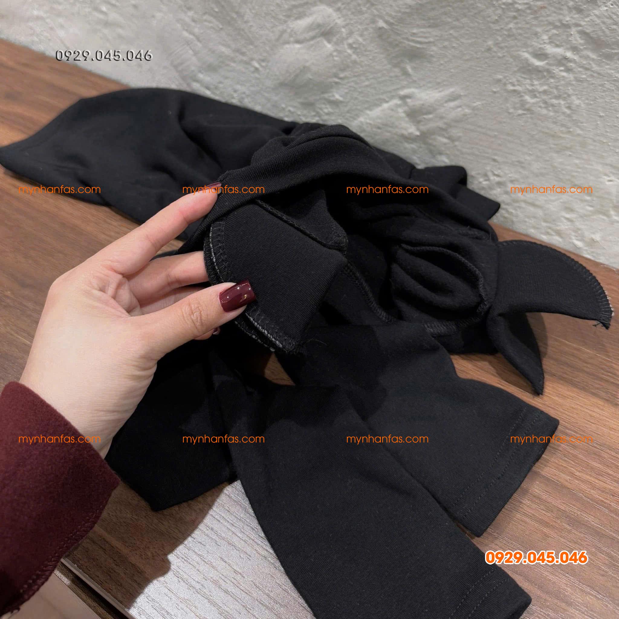 Áo thun nữ kiểu zip cổ V đệm vai hàng QC cao cấp - 97THU754