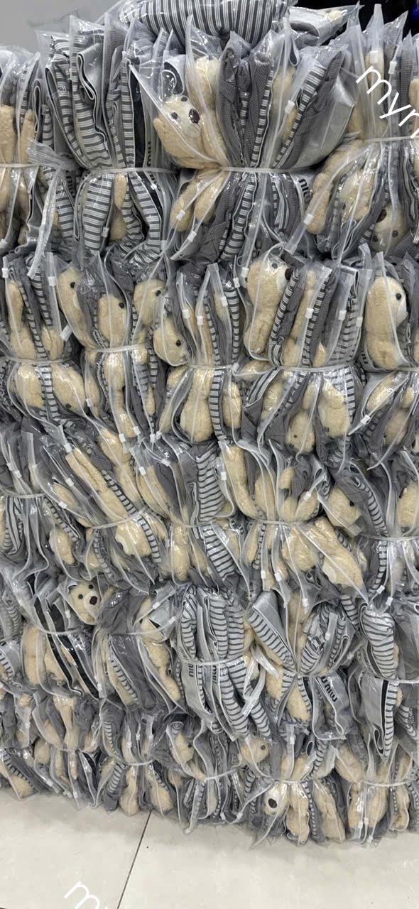Sét áo tăm quần LÊNIN kèm gấu chuẩn hình cao cấp