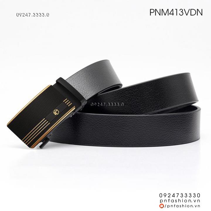 Thắt lưng nam da bò thật cao cấp - PNM413VDN