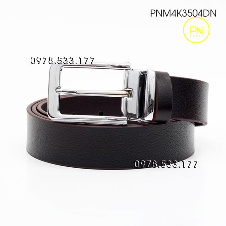 Thắt lưng nam da bò thật cao cấp (3.5cm) - PNM4K3504DN