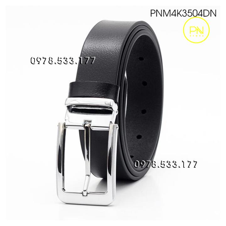 Thắt lưng nam da bò thật cao cấp (3.5cm) - PNM4K3504DN